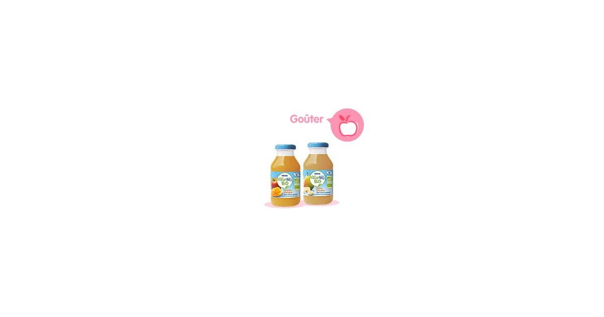 Boissons Et Jus De Fruits Bebe Bio Naturnes Bio Nestle Bebe