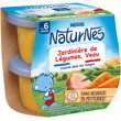 Petit pot NaturNes® Jardinière de Légumes, Veau (2x200g)