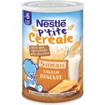 NESTLE P’tite Céréale 5 Céréales Saveur