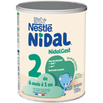 Boîte de lait infantile NESTLE NidalGest 2 800g de 6 mois à 12 mois