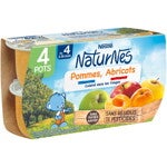 Petit pot NaturNes® Pommes Abricots (4x130g)