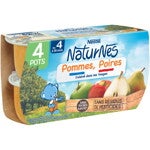 Petit pot NaturNes® Pommes Poires (4x130g)