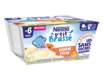 p'tit brassé banane pêche sans sucres ajoutés 