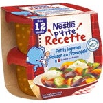 Petits légumes poisson à la provençale - recette pour bébé dès 12 mois