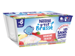 P'tit Brassé Banane Fraise Sans Sucres Ajoutés