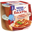 Spaghetti Bolognaise - Recette pour bébé dès 8 mois